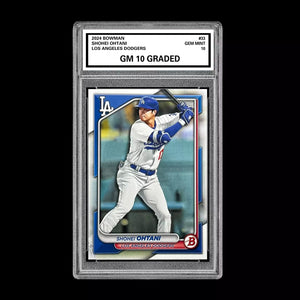 2024 Bowman Shohei Ohtani First 50/50 Season Graded 10 Gem Mint LA Dodgers Baseball