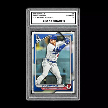 2024 Bowman Shohei Ohtani First 50/50 Season Graded 10 Gem Mint LA Dodgers Baseball