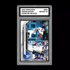 Graded 10 2025 Topps Now Shohei Ohtani 3 HR Game for the Ages 10/17 #884  Baseball