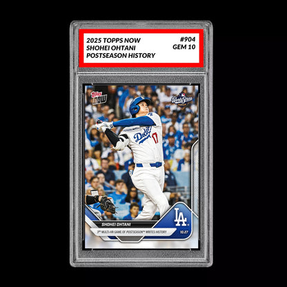 Graded 10 Shohei Ohtani Multi HR History 2025 MLB Topps NOW Card 903 Presale Baseball