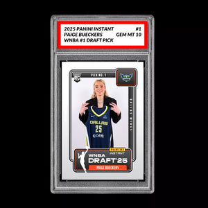 Graded 10 Paige Bueckers Draft 1st RC Rookie Card 2025 Panini Instant  Basketball