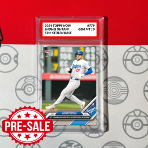 Graded 10 💥Shohei Ohtani SB Record 2024 MLB TOPPS NOW Card #779 LA Baseball