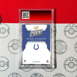 Graded 10 2024 Panini Football #13 Anthony Richardson Indianapolis  The National Football