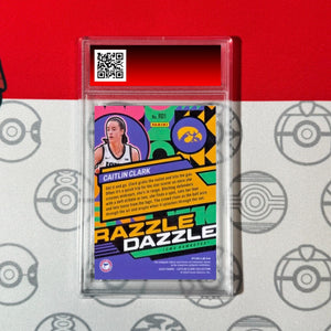 Graded 10 Caitlin Clark Collection Mosaic Prizm Razzle Dazzle #RD1 2024 Panini Basketball