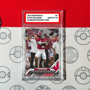 Graded 10 Ryan Williams Alabama 2024 Bowman U Now Football Card #2 Topps Football