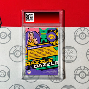Graded 10 Caitlin Clark Mosaic Razzle Dazzle RC #RD2 2024 Panini CC Collection Basketball