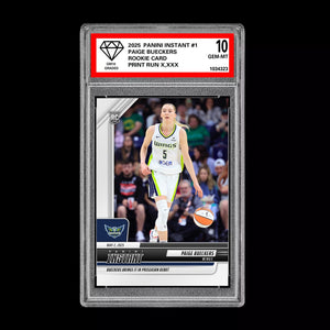Graded 10 Paige Bueckers #1 2025-26 Panini Instant RC Rookie Card -  Basketball