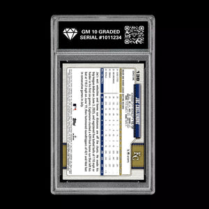 Graded 10 Jac Caglianone #138  Rookie Card RC 2026  Topps Series 1 Royals Baseball