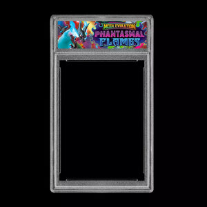 Mega Evolutions Phantasmal Flames Blank Empty Graded Card Case Fan Art (No Card)
