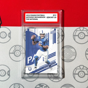 Graded 10 2024 Panini Football #13 Anthony Richardson Indianapolis  The National Football