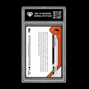 Graded 10 Pete Alonso SIGNED Baltimore Orioles 2025 Topps Now #OS-10 Presale Baseball