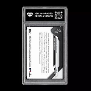 Graded 10 Munetaka Murakami 2025 MLB Topps NOW Card OS-11 RC Rookie Presale Baseball