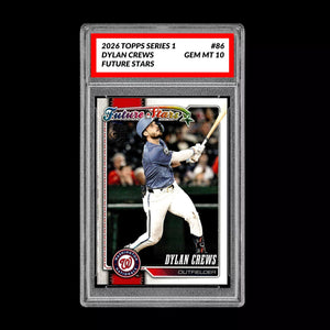 Graded 10 Dylan Crews #86 2026 Topps Series 1 Washington Nationals Baseball
