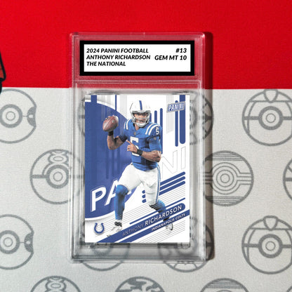 Graded 10 2024 Panini Football #13 Anthony Richardson Indianapolis The National Football