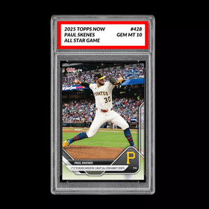Graded 10 Paul Skenes - 2025 TOPPS NOW #428 All Star Game Baseball