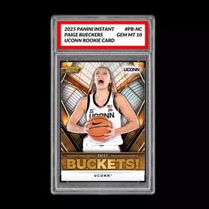 GRADED 10 Paige Bueckers 2025 Panini Instant RC Rookie Card WNBA DRAFT  Basketball