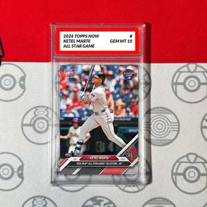 Graded 10 2024 Topps Now KETEL MARTE All Star ARIZONA DIAMONDBACKS Baseball