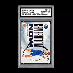 Graded 10 COOPER FLAGG #GN-1 ROOKIE RC 2025-26 Topps Basketball -  Basketball