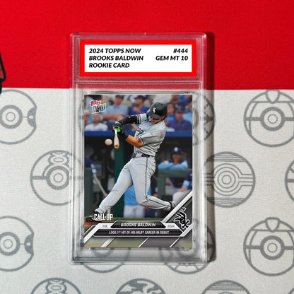 Graded 10 Brooks Baldwin 2024 TOPPS NOW Card 444 CALL-UP 1st RC Rookie Baseball