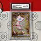 Graded 10 Pokemon 151 Mew EX #205/165 Gold Metal Ultra Premium Collection Promo