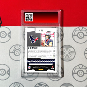 Graded 10 C.J. Stoud Rookie Card RC 2023 Panini Absolute Football #102 Football