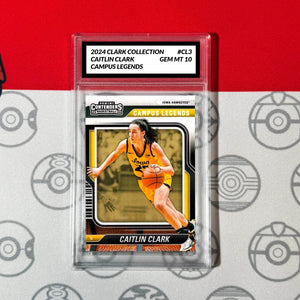 Graded 10 Caitlin Clark RC 2024 Rookie Card #CL3 Contenders Campus Legends Basketball