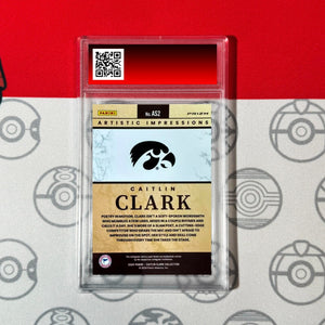 Graded 10 CAITLIN CLARK RC 2024 Collection #AS2 Select Artistic Impressions SP Basketball