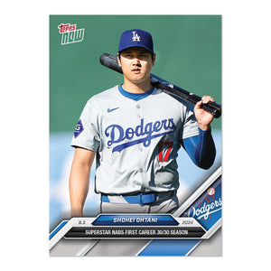 Graded 10 Shohei Ohtani 1st 30/30 Season 2024 MLB TOPPS NOW Card #510 Baseball
