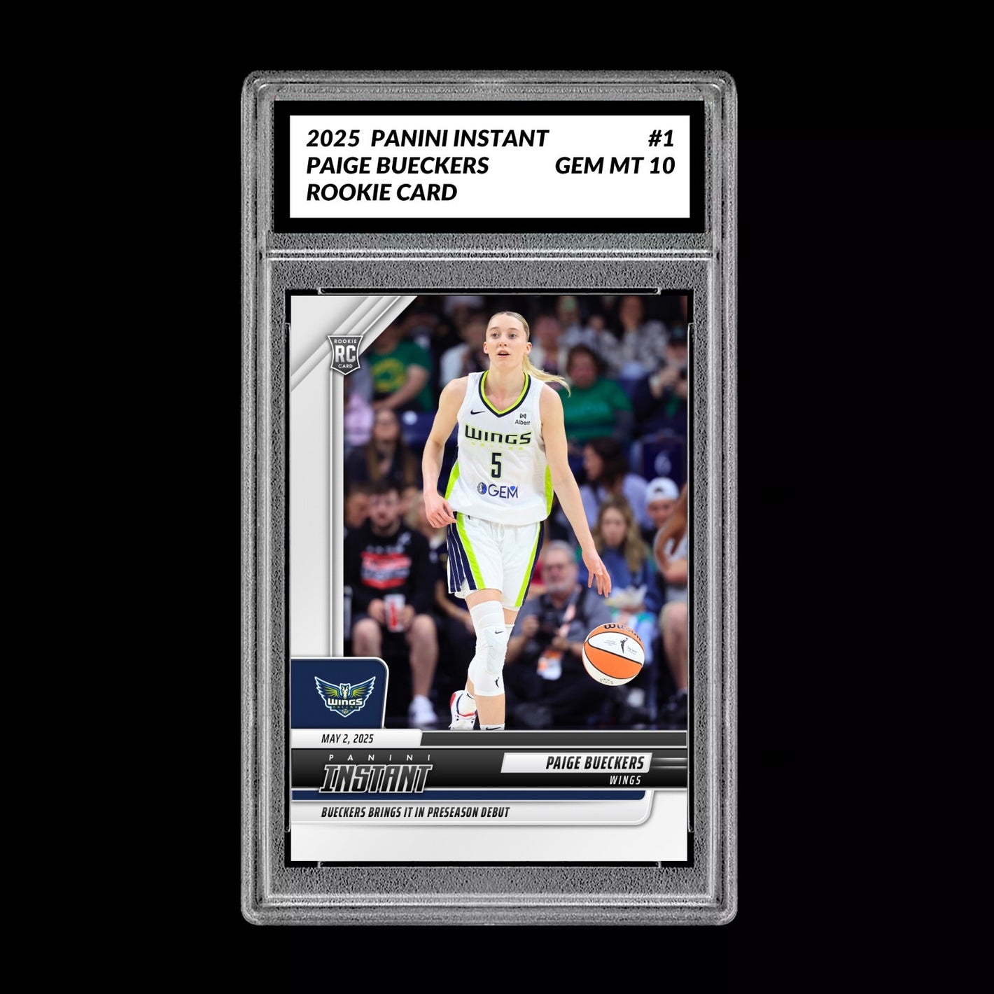 Graded 10 Paige Bueckers #1 2025-26 Panini Instant RC Rookie Card -  Basketball