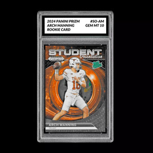 Graded 10 Arch Manning 2024 Panini Prizm Draft Picks #SO-AM RC Rookie Card Football