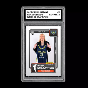 Graded 10 Paige Bueckers Draft 1st RC Rookie Card 2025 Panini Instant  Basketball