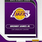 Graded 10 Bronny James RC Rookie 2024-25 Panini Instant NBA 43  Lakers Basketball