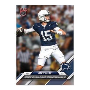 Graded 10 Drew Allar #15 RC Rookie Penn State 2024 Bowman U Now Football Football