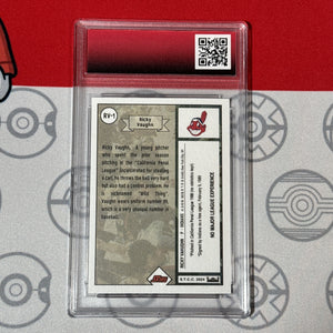 Graded 10 Gem 2024 STCC Ricky Vaughn Charlie Sheen Major League 1989 Custom Card Baseball