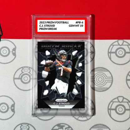 Graded 10 C.J. Stoud Prizm Break 2023 Panini Prizm Football #PB-6 Football