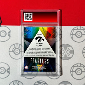 Graded 10 Caitlin Clark RC Rookie Card 2024 #F2 Panini Collection Fearless Prizm Basketball