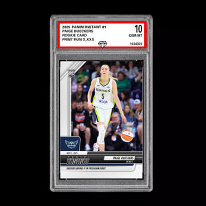 Graded 10 Paige Bueckers #1 2025-26 Panini Instant RC Rookie Card  Basketball