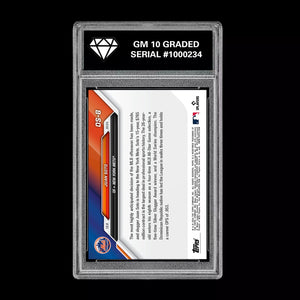 Graded 10 Juan Soto #OS-8 2024 MLB Topps NOW First New York Mets Card Baseball