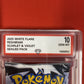 Graded 10 2025 White Flare Reshiram Art Sealed Booster Cards Pack