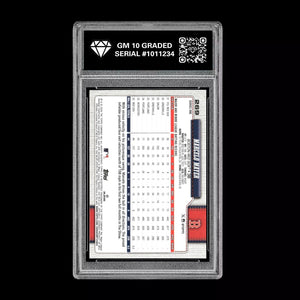 Graded 10 Marcelo Mayer Future Stars RC 2026  Topps Series 1 Boston Red Sox Baseball