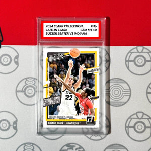 Graded 10 Caitlin Clark Rookie Card RC 2024 Panini Donruss Collection #H6 Basketball