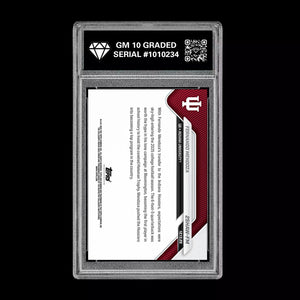 Graded 10 Fernando Mendoza HEISMAN RC 2025-26 Bowman U Now Rooke Card  #60 Football