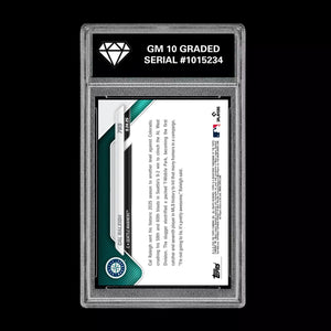 Graded 10 Cal Raleigh 60 HR Record 2025 Topps Now #765 Seattle Mariners  Baseball