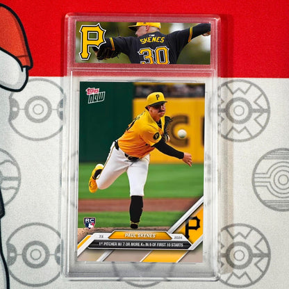 Graded 10 2024 Topps NOW Paul Skenes Rookie Card #381 Pittsburg Pirates RC Baseball