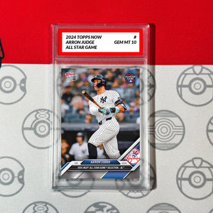 Graded 10 2024 Topps Now ARRON JUDGE All Star  Card YANKEES Baseball