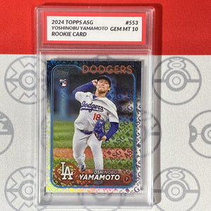 Graded 10 Yoshinobu Yamamoto  2024 All-Star Game 553 Baseball