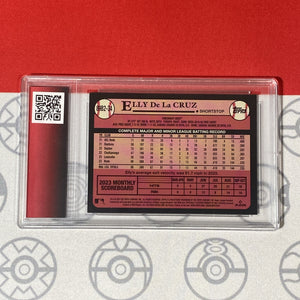 Graded 10 Elly De La Cruz Rookie Card 2024 MLB TOPPS SERIES 2 35th 89B2 Reds RC Baseball