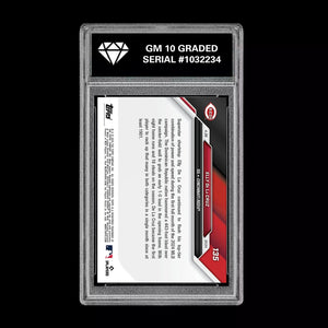 Graded 10 Elly De La Cruz #135 2024 Topps Now RC Rookie Card MLB HISTORY Baseball