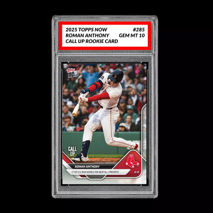 Graded 10 Roman Anthony Call-Up Red Sox RC Rookie 2025 Topps NOW 285  Baseball