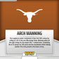 Graded 10 Arch Manning RC 2024-25 Panini Instant NIL NCAA #AMC Texas Rookie Card Football